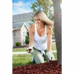 Vigoro 37.5 cu. ft. Red Recycled Rubber Mulch (25 Bags) -VIGORO Sales vigoro rubber mulch gn15rd25 fa 1000