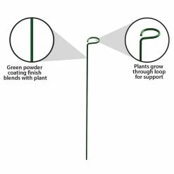 Vigoro 18 in. H x 1.50 in. W Steel Plant Prop -VIGORO Sales vigoro tomato cages 611872 hd 1f 1000