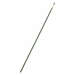 Vigoro 6 ft. Green Colored Heavy Duty Steel Core Garden Stakes
