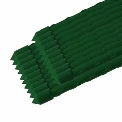 Vigoro 6 ft. Green Colored Steel Core Garden Stake -VIGORO Sales vigoro tomato cages st6vg 76 1000