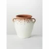 SULLIVANS White Ceramic Speckled Pot -VIGORO Sales white sullivans plant pots cm2935 64 1000