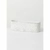 SULLIVANS White Diamond Pattern Cement Double Planter -VIGORO Sales white sullivans plant pots cmt1185 64 1000